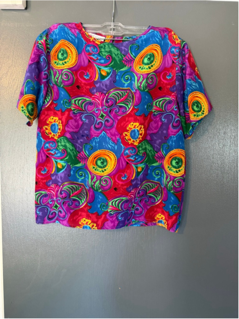Women's Tess Multicolor Short Sleeve Tee Standard S